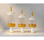 Toples Permen Kaca Lily G306